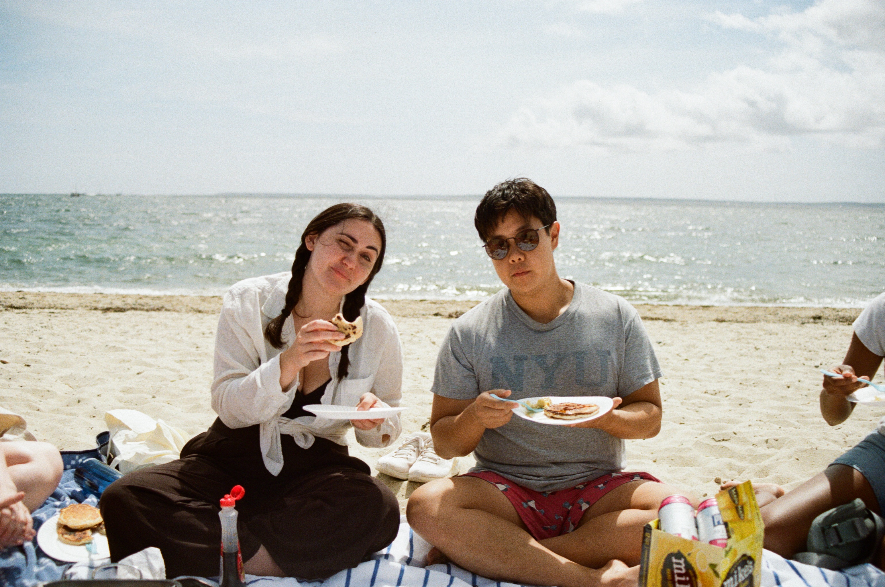 Beach friends