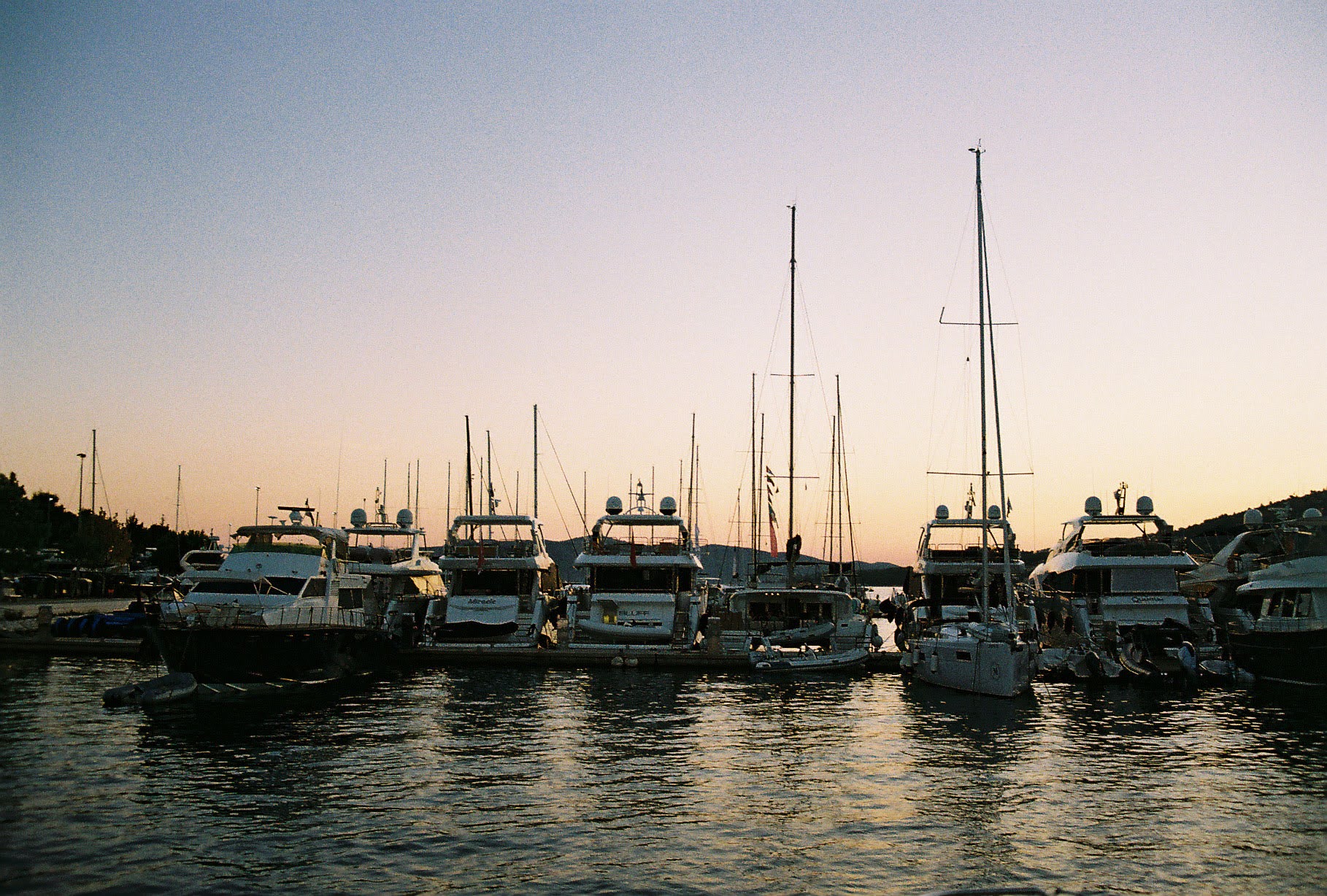 Boats on the water