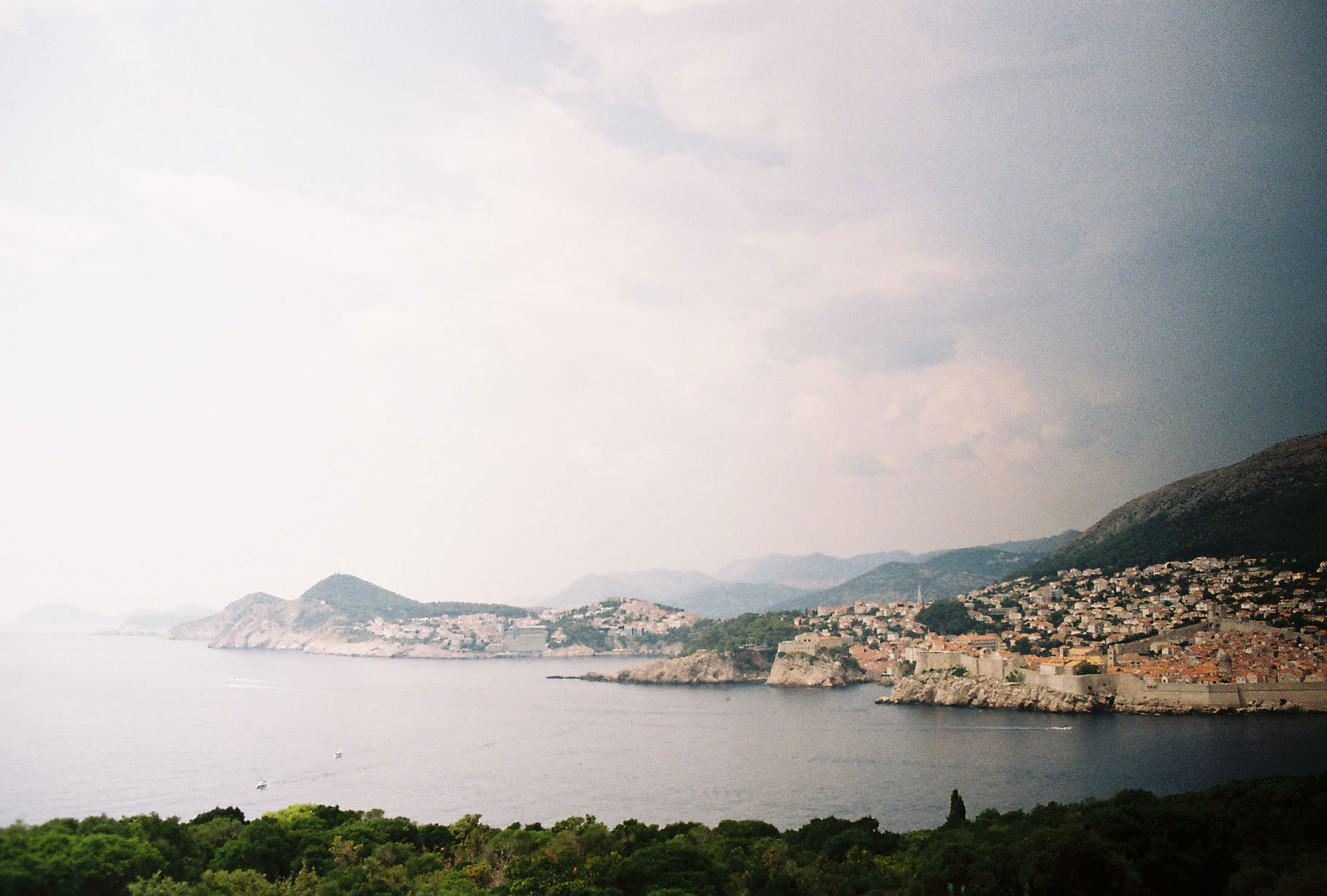 View of Dubrovnik city