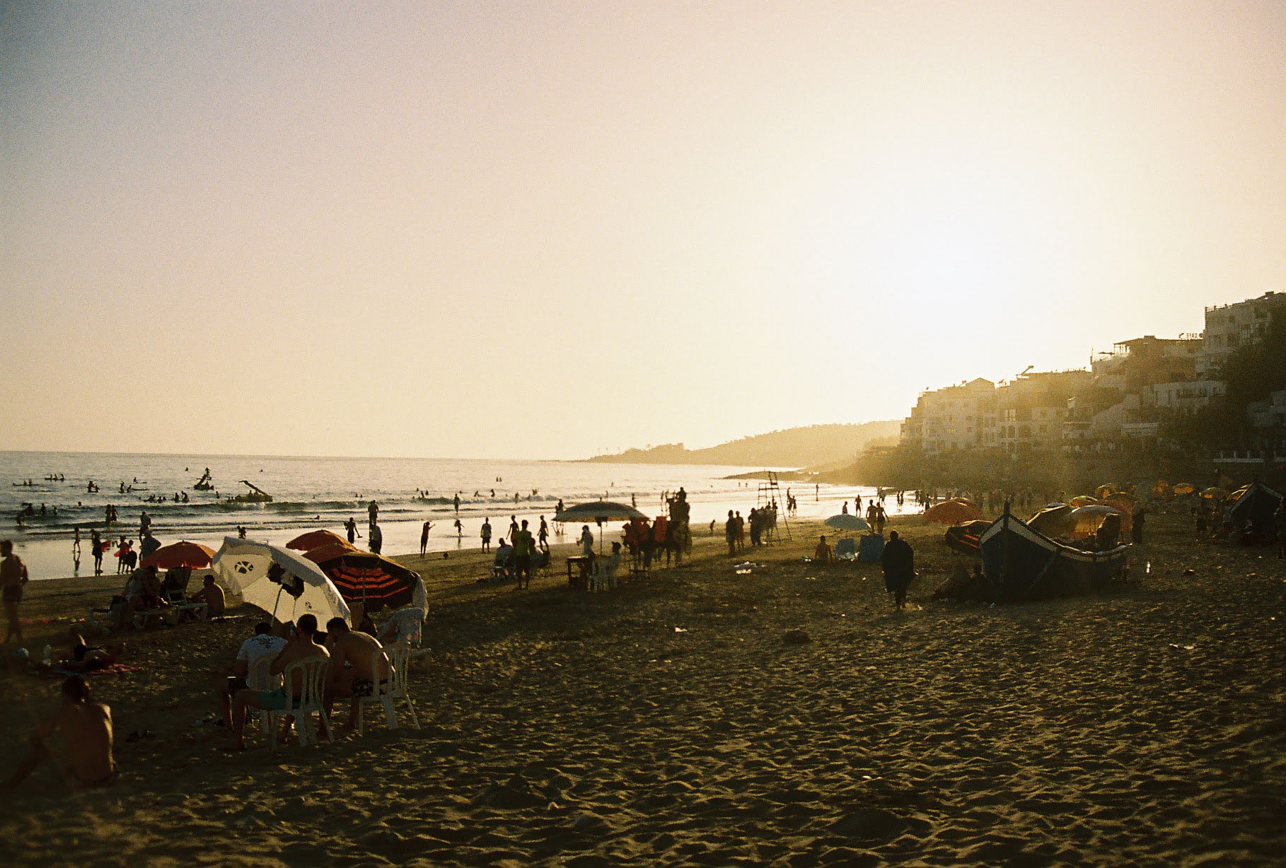 Sunset at the beach
